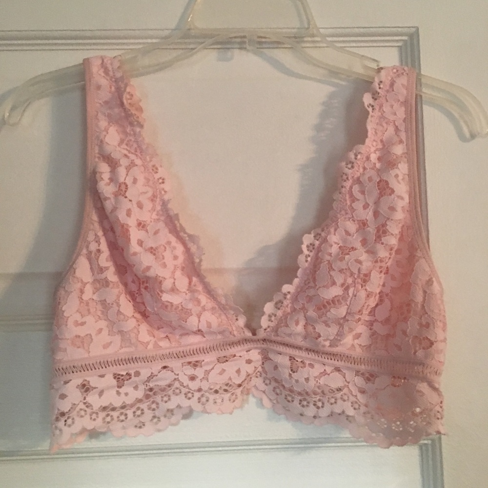 VS pink bralette